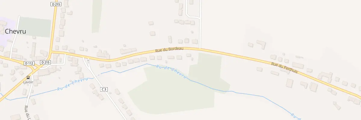 Plan du 12 Rue du Bordeau à Chevru