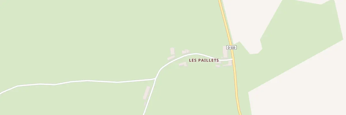 Plan du 174 Che des Paillets à Souvigny