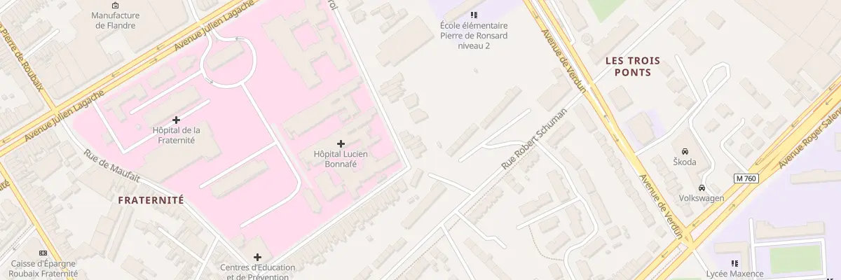 Plan du 139 Rue de Charleroi à Roubaix