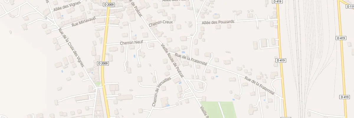 Plan du 47 Vieille Route de Poezat à Gannat