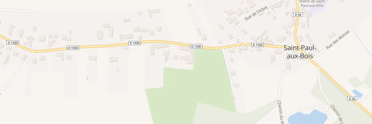 Plan du 315 Rue Abel de Ste Marthe à Saint-Paul-aux-Bois