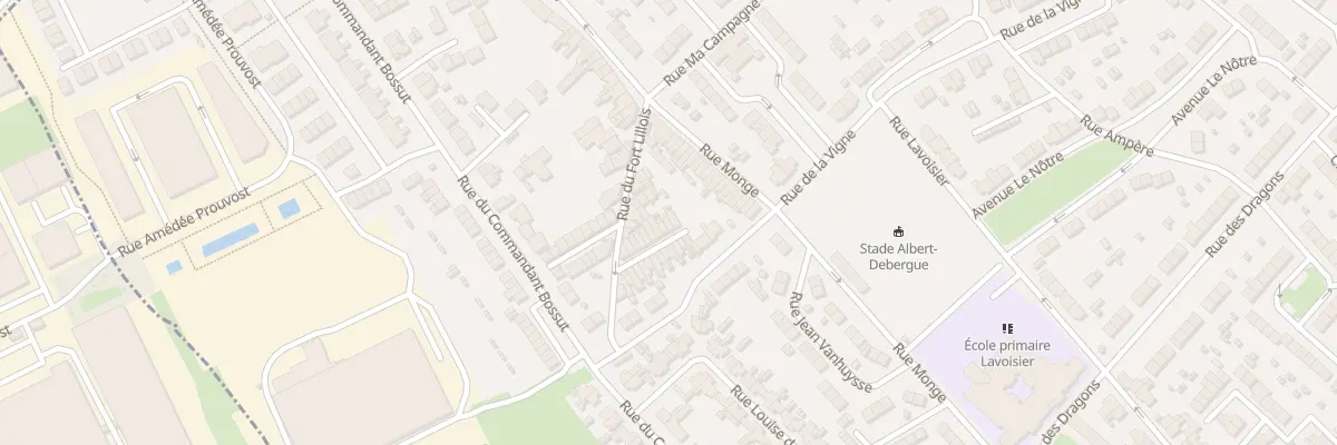 Plan du 39 Rue du Fort Lillois à Wattrelos