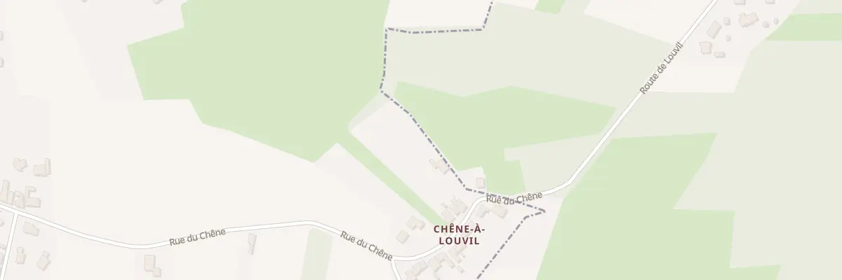 Plan du 539 Rue du Chêne à Louvil