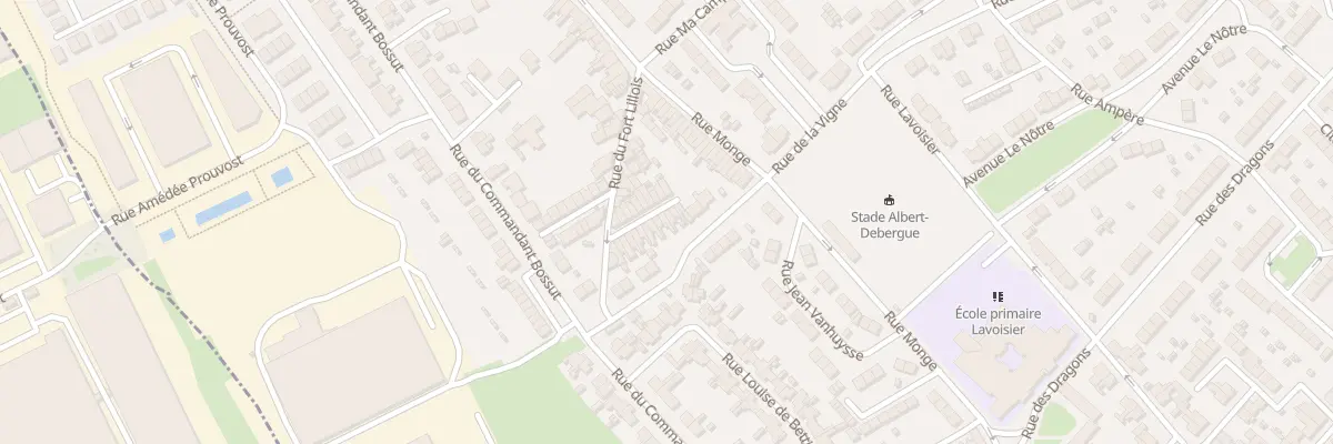 Plan du 49 Rue du Fort Lillois à Wattrelos