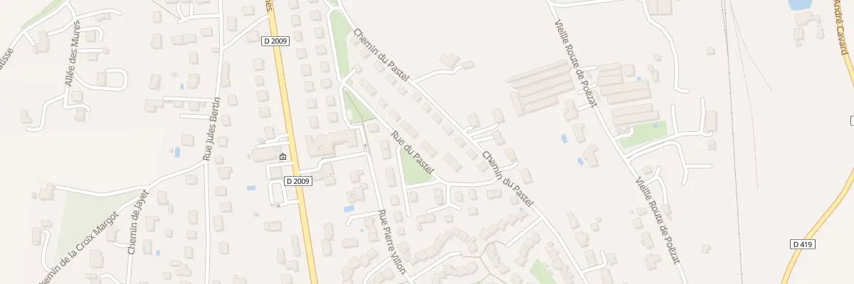 Plan du 15 Rue du Pastel à Gannat