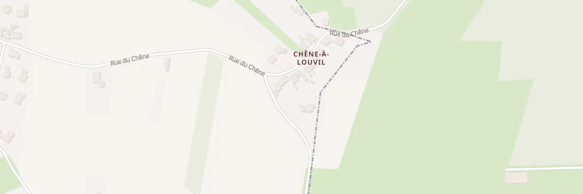 Plan du 439 Rue du Chêne à Louvil