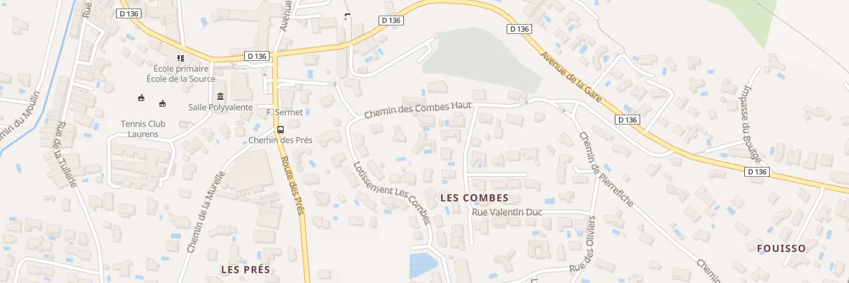 Plan du 10 Che des Combes Haut à Laurens