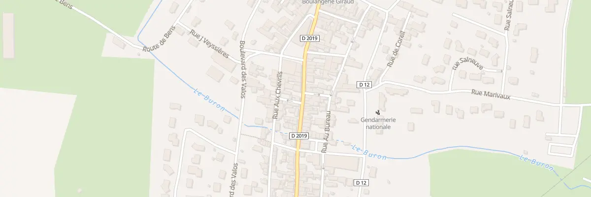 Plan du 77 Gr Grande Rue à Aigueperse