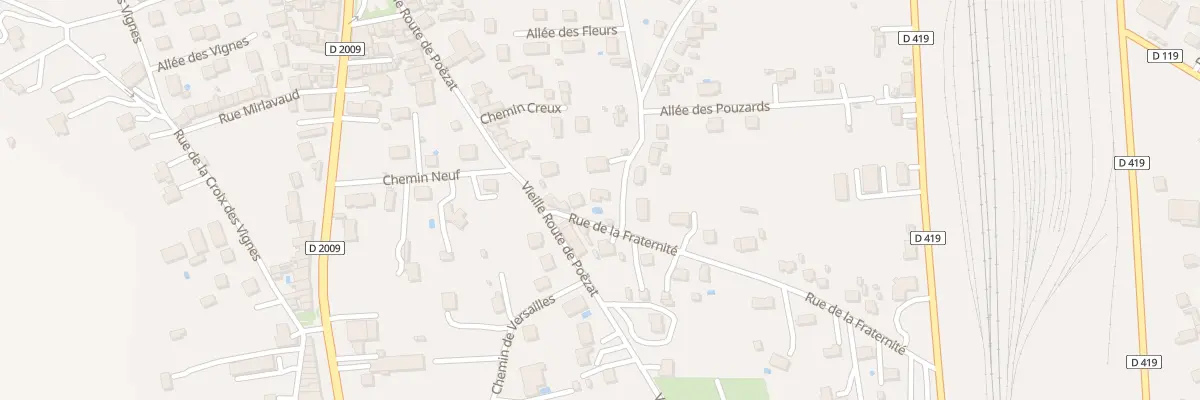 Plan du 16 Rue des Pouzards à Gannat
