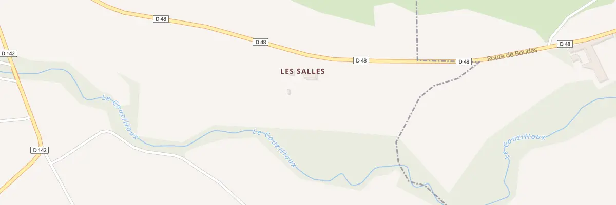 Plan du 9016 Rte de St Germain à Boudes