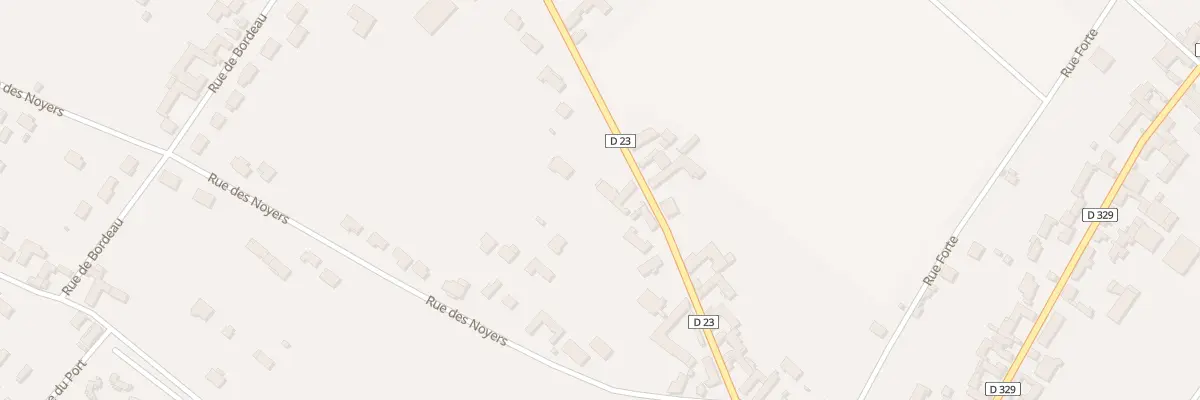 Plan du 25 Rue du Mal Leclerc à Serbonnes