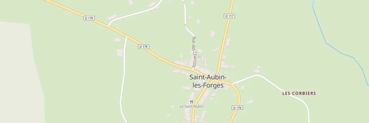 Plan du 10 Rue des Vergers à Saint-Aubin-les-Forges