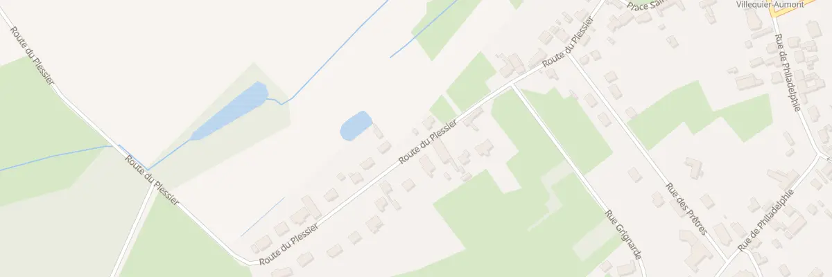 Plan du 18 Rte du Plessier à Villequier-Aumont