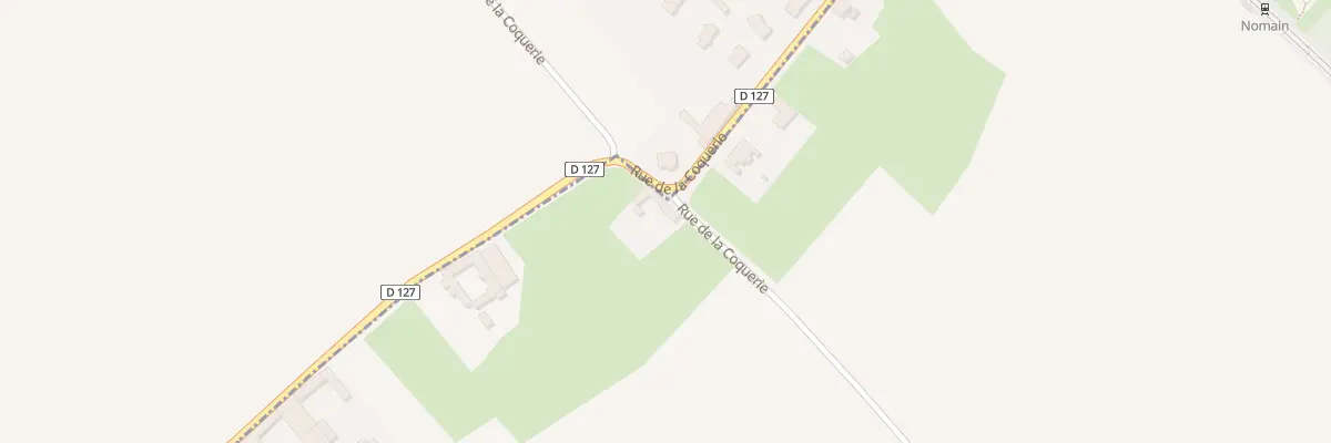 Plan du 21A Rue de la Coquerie à Nomain
