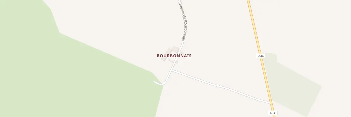 Plan du 5001 Che de Bourbonnas à Fleuriel