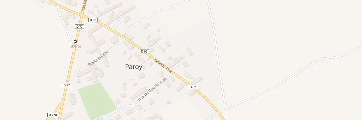 Plan du 5 Imp des Glycines à Paroy