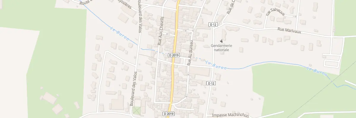 Plan du 62 Gr Grande Rue à Bussières-et-Pruns