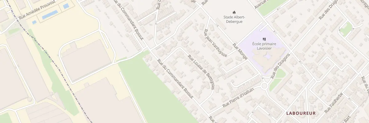 Plan du 15 Rue Louise De Bettignies à Wattrelos