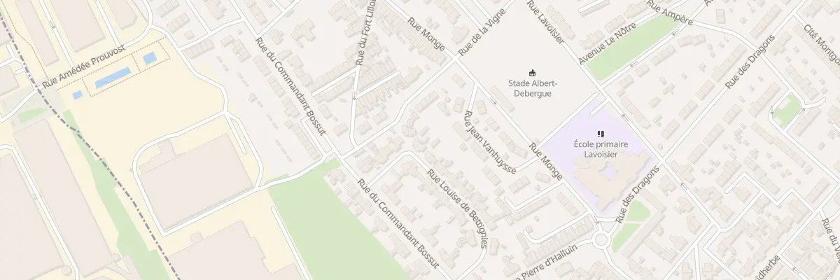Plan du 32 Rue Louise De Bettignies à Wattrelos