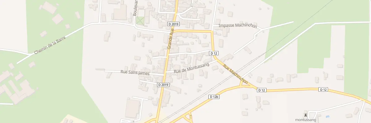 Plan du 5 Rue de Montussang à Aigueperse