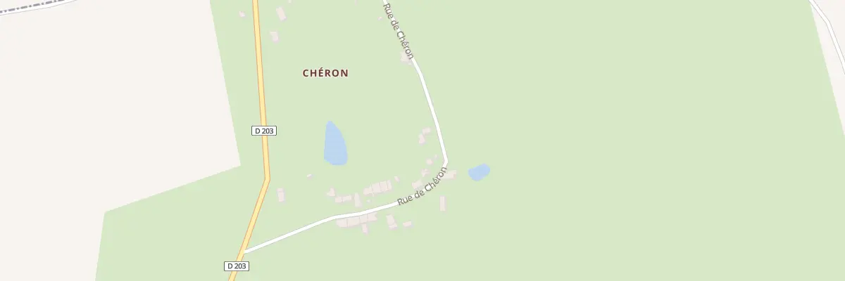 Plan du 22 Rue de Chéron à Saint-Parize-le-Châtel