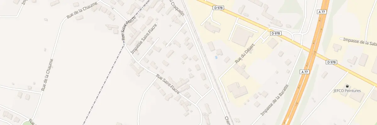 Plan du 19Q Rue du Craquelin à Saint-Éloi