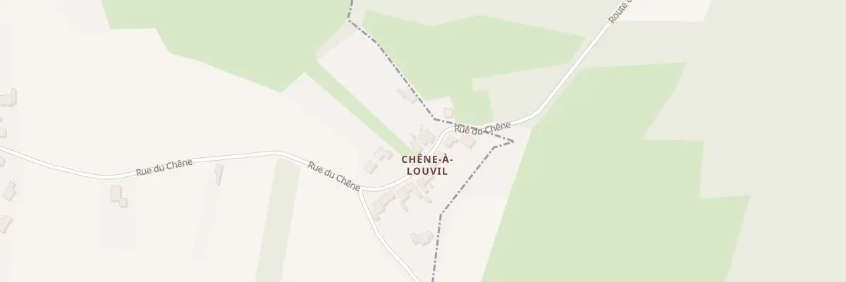 Plan du 524 Rue du Chêne à Louvil