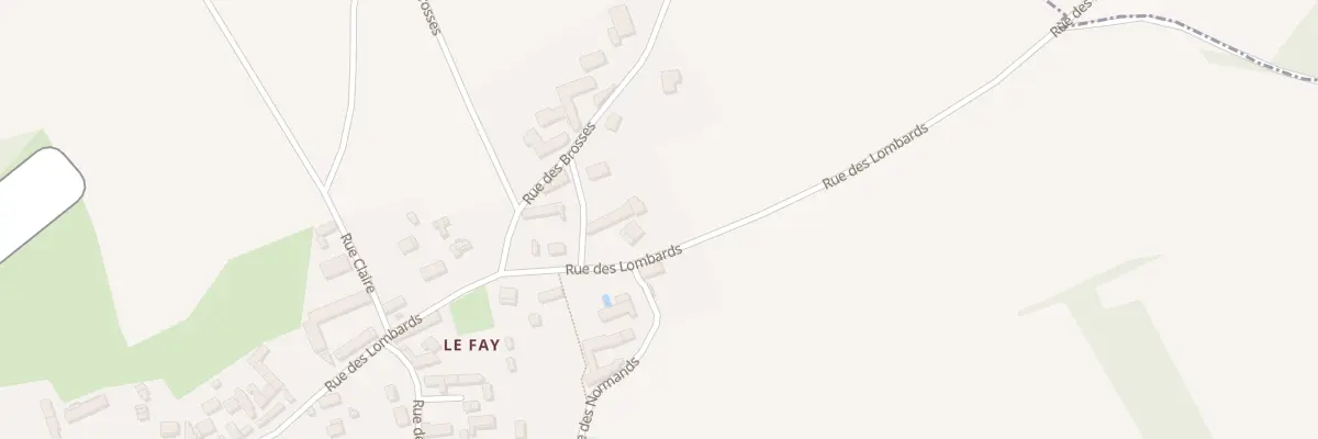 Plan du 2 Rue des Lombards à Nailly