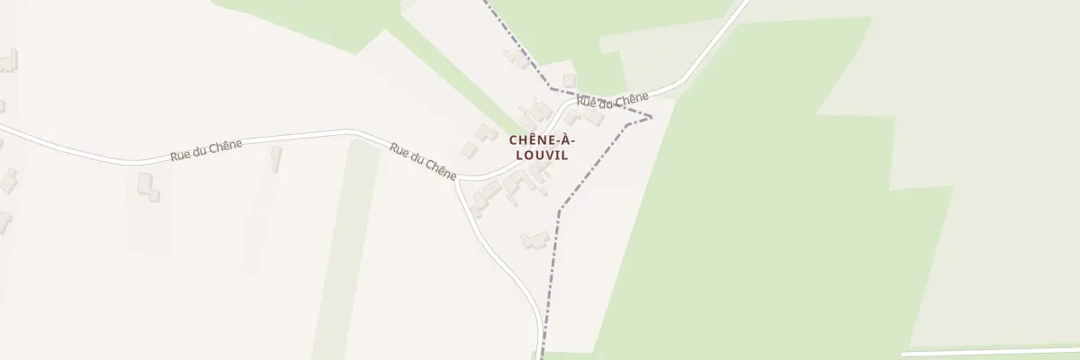 Plan du 481 Rue du Chêne à Louvil