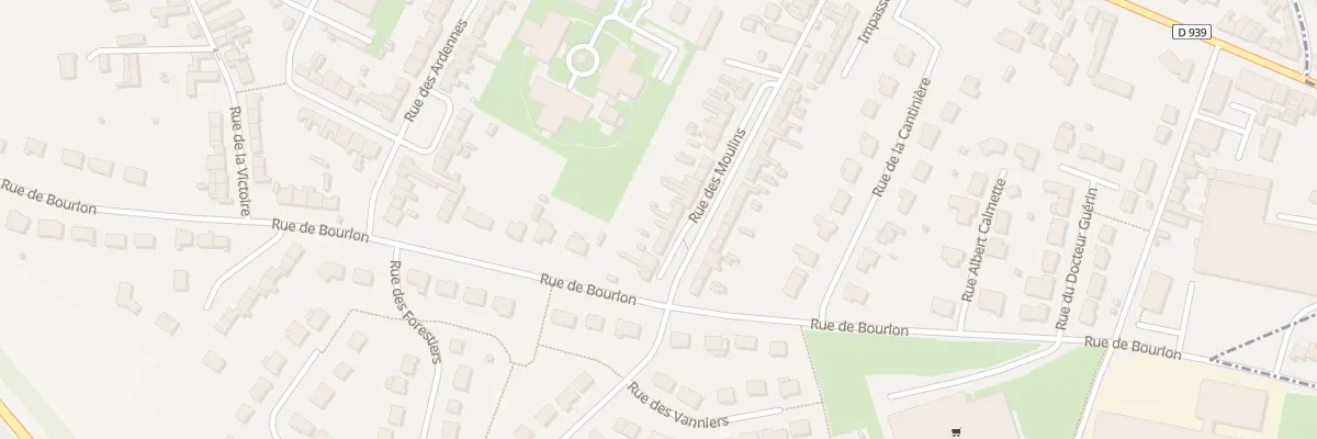 Plan du 50 Rue des Moulins à Raillencourt-Sainte-Olle