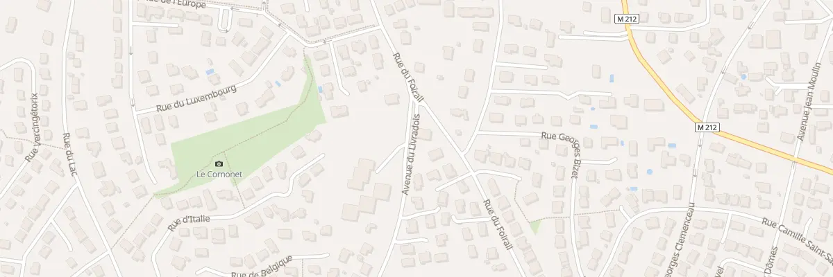 Plan du 1 Av du Livradois à Cournon-d’Auvergne