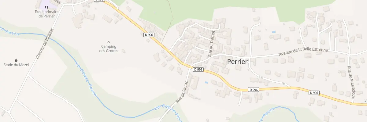 Plan du 1 Imp de l’Orme à Perrier