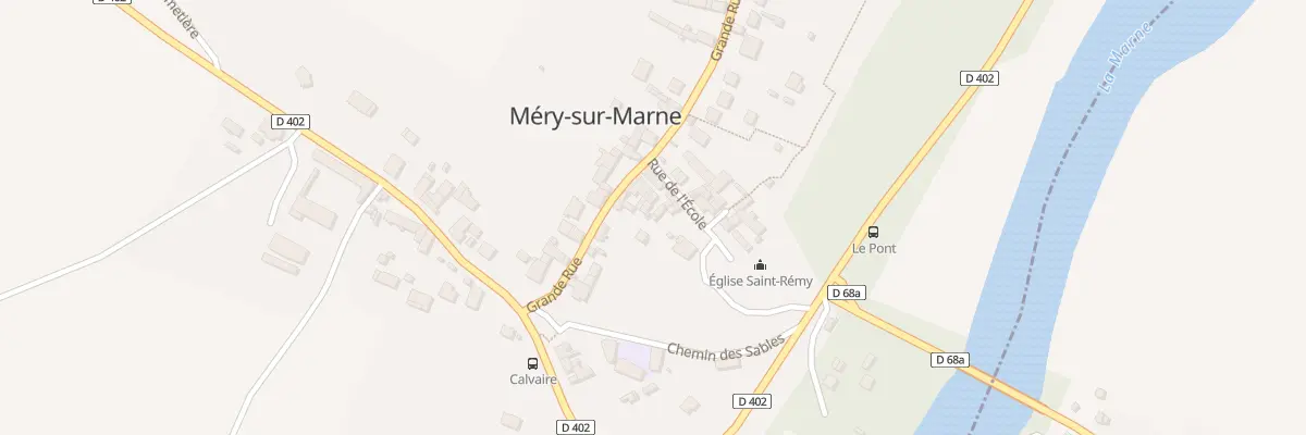 Plan du 12 Rue de l’Ecole à Méry-sur-Marne