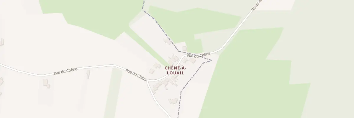 Plan du 532 Rue du Chêne à Louvil