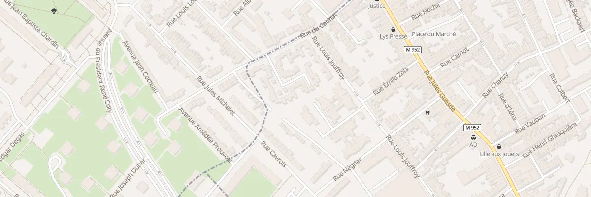 Plan du 59 Rue Adolphe Lorthioir à Lys-lez-Lannoy