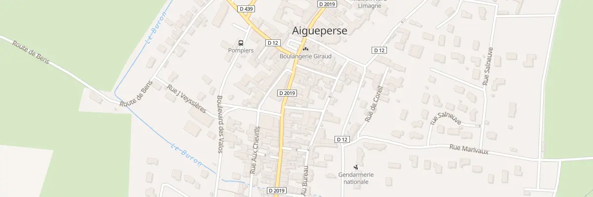 Plan du 112 Gr Grande Rue à Aigueperse
