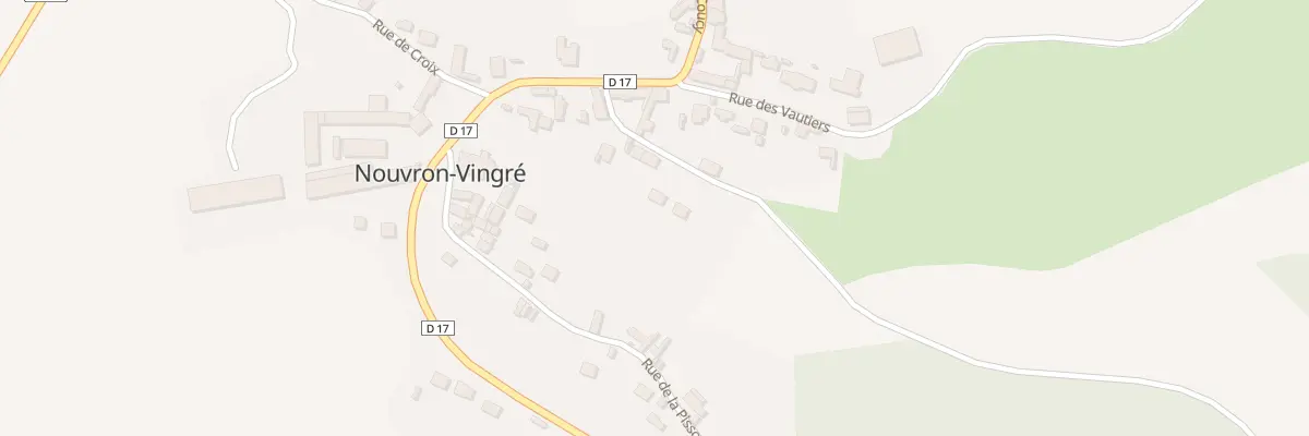 Plan du 8 Rue des Hardigniers à Nouvron-Vingré