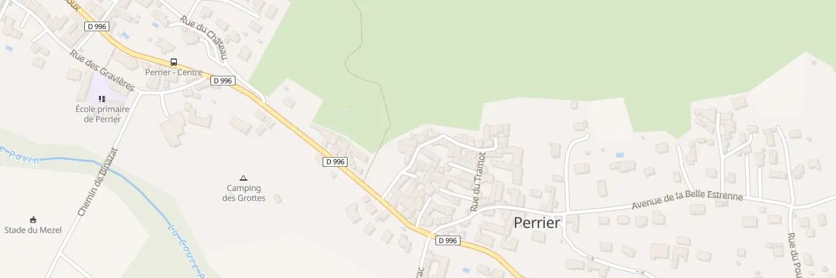 Plan du 3 Ptr Petite Rue du Tramot à Perrier