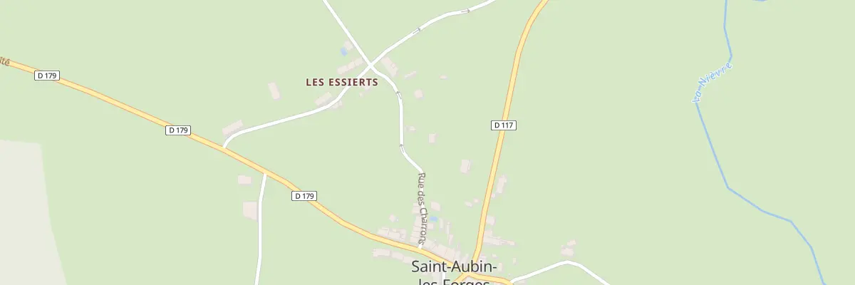 Plan du 6 Rue des Charrons à Saint-Aubin-les-Forges