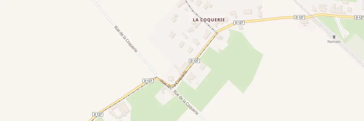 Plan du 2 Rue de la Coquerie à Cappelle-en-Pévèle