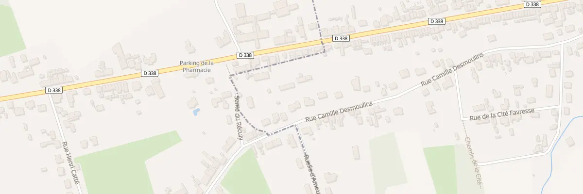 Plan du 122 Rue Camille Desmoulins à Chauny