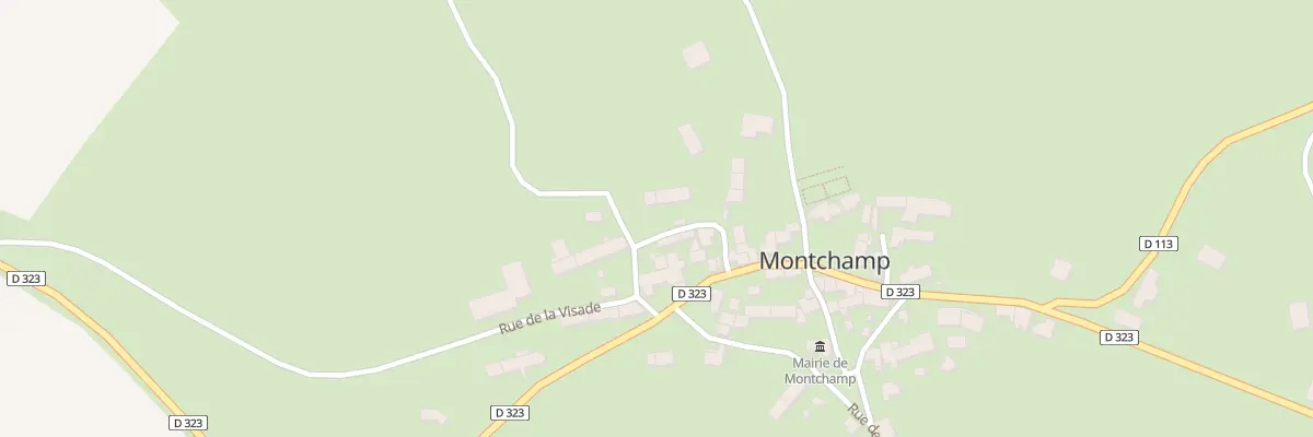 Plan du 5040 Le Bourg à Montchamp