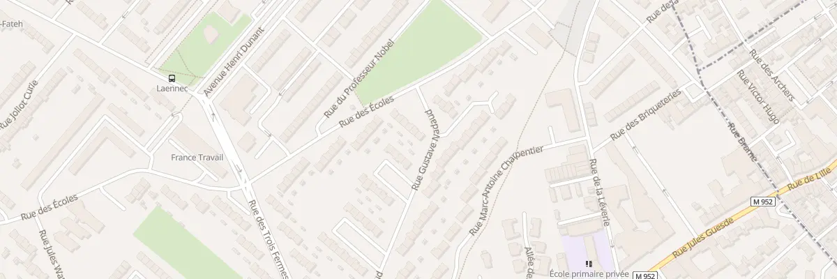 Plan du 49 Rue Gustave Nadaud à Hem