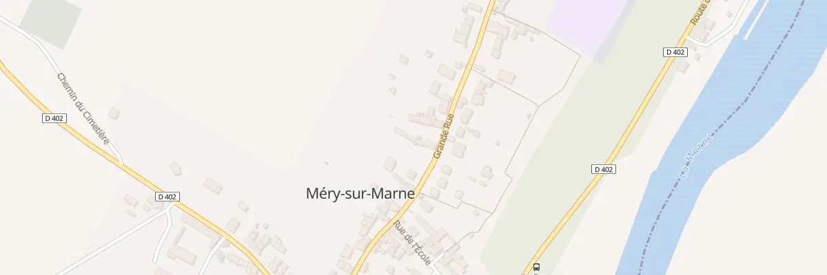 Plan du 33 Gr Grande Rue à Méry-sur-Marne