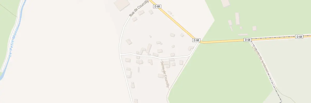 Plan du 10B Rue de Courcilly à Saint-Ouen-sur-Morin