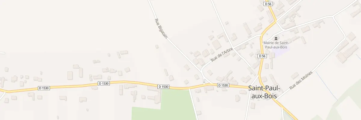 Plan du 182 Rue de l’Arbre à Saint-Paul-aux-Bois