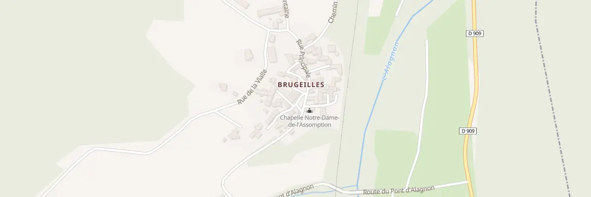 Plan du 5030 Brugeille à Torsiac
