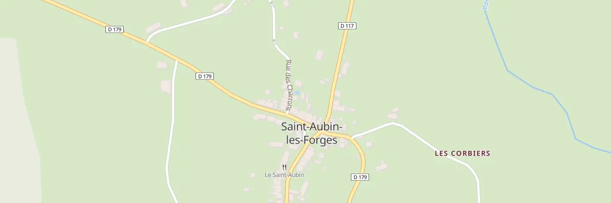 Plan du 2 Rue des Vergers à Saint-Aubin-les-Forges