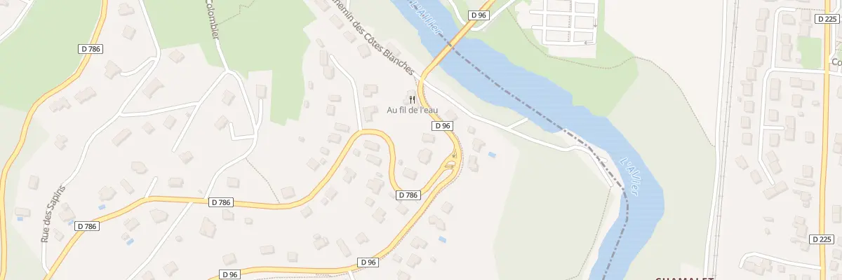 Plan du 4 Rte d’Authezat à Corent
