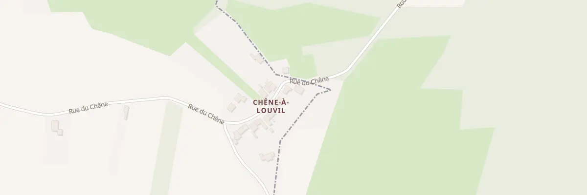 Plan du 530 Rue du Chêne à Louvil